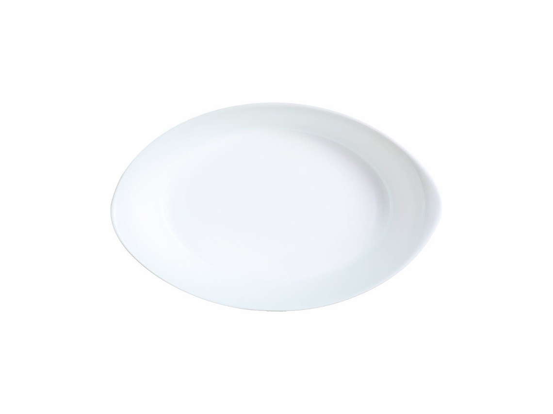 Travessa para Forno LUMINARC Smart Cuisine Ovalada Branco Vidro (21 x 13 cm)