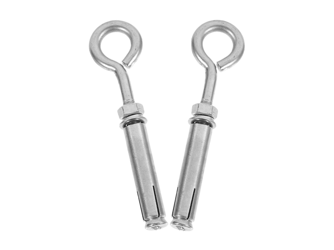 Conjunto De 2 Buchas Expansão Em Aço Inoxidável - Parafusos Reforçados