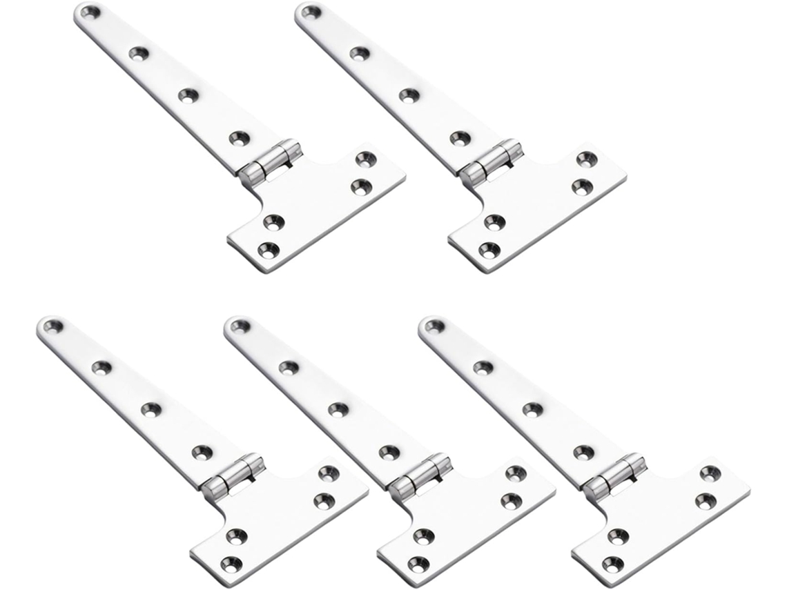 Dobradiças Robustas Em Aço Inoxidável Com Junta T Para Portas, Ideais Para Móveis E Aplicações Náuticas Design Artesanal