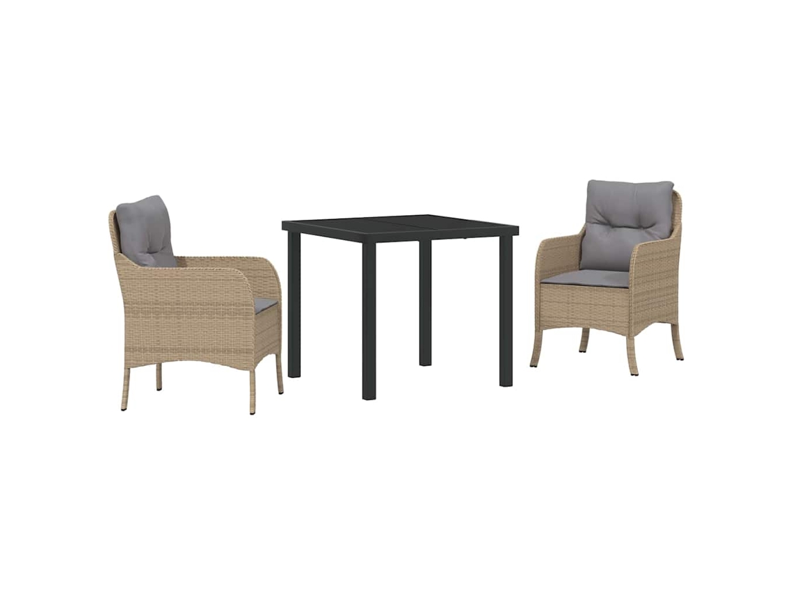 Conjunto de Móveis de Jardim 5 Pcs HARLANV1