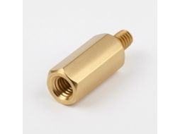 Suporte Hexagonal De Latão Para Placa Mãe E Pcb, Pilar Para Componentes Eletrônicos, M3x37+6