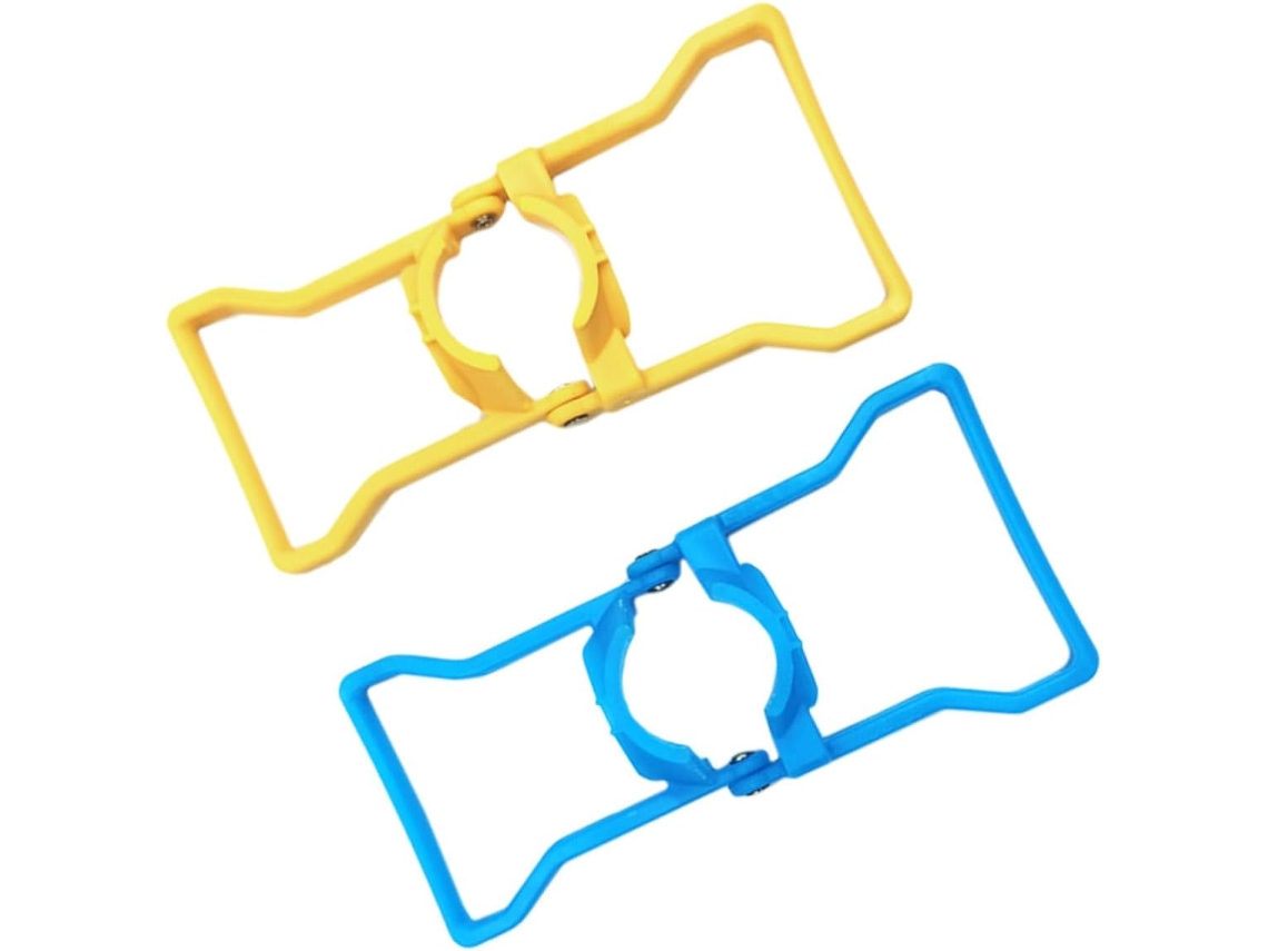 Conjunto De 2 Peças De Ferramentas Para Levantar Garrafas Com Cabos Ergonômicos E Duráveis Para Uso Doméstico E No Escritório. Cor Az Gokoco