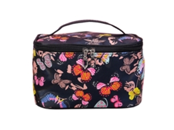 Bolsa De Maquiagem Organizadora Para Viagem Bolsa De Higiene Paraes Bolsa De Cosméticos Resistente À Água Preta ZMDECQNA