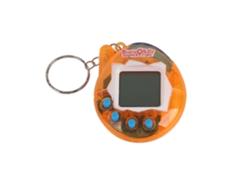 Rebe-máquina De Juego Portátil Para Niños Bebé Juguete De Mascota Electrónica Plástica (amarillo Transparente)