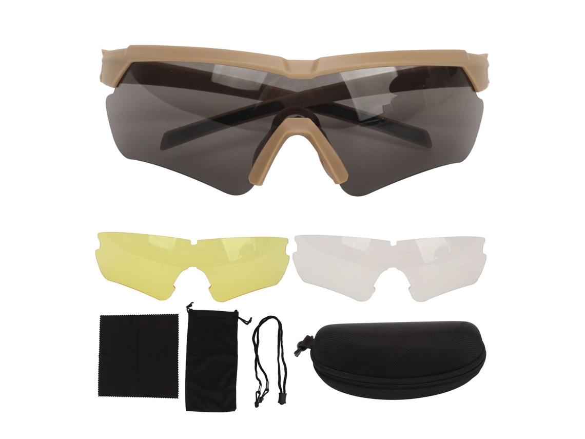 Óculos Desportivos Com Proteção Uv E Resistência A Impactos Para Esqui, Moto, Escalada E Atividades Ao Ar Livre Khaki
