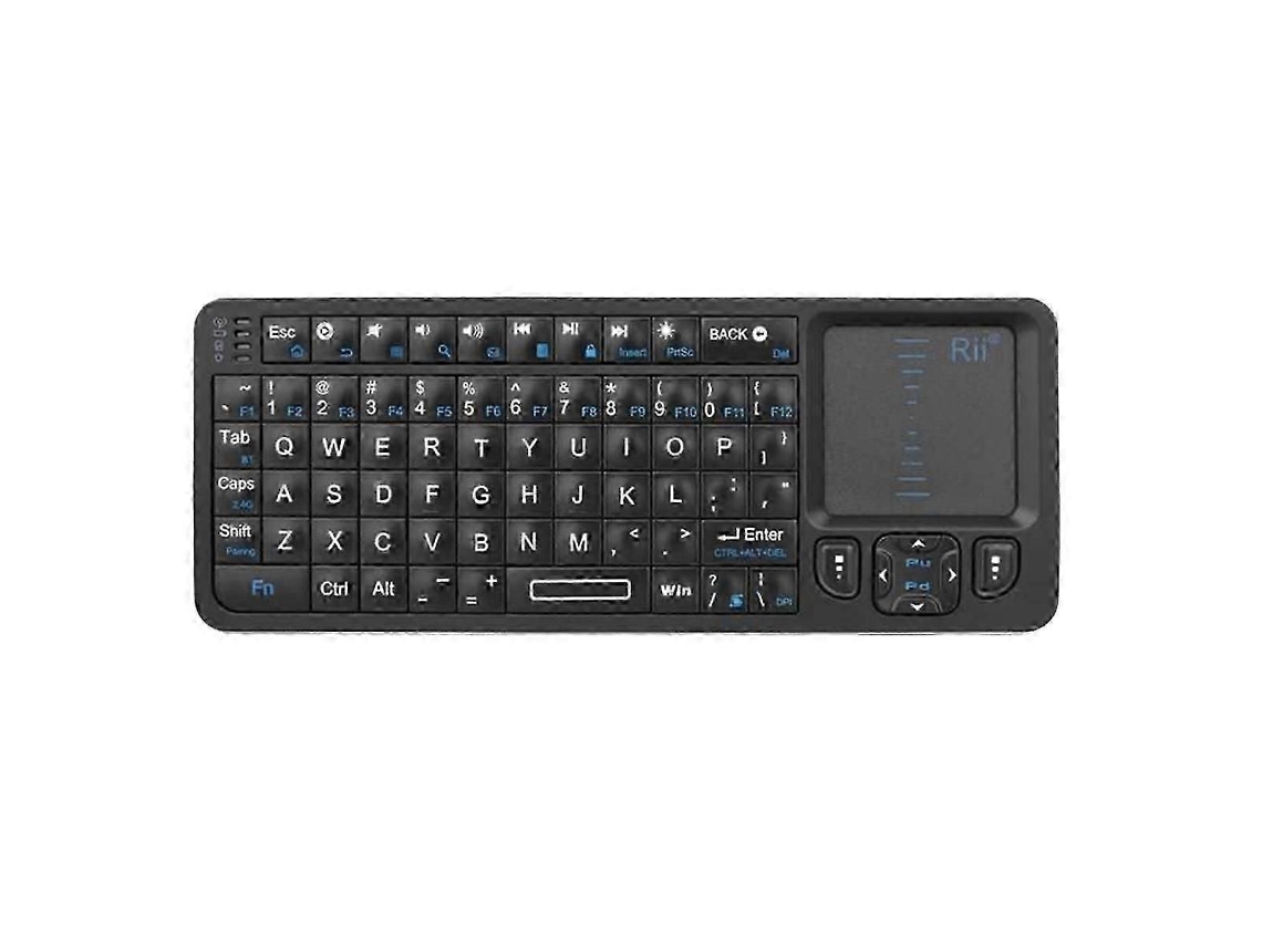 Mini Teclado Bluetooth Retroiluminado TAISHENGDA com IR