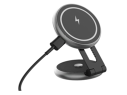 Carregador De Carro Sem Fio, Suporte De Telefone Para Carro Dobrável Suporte De Berço Invisível Adesivo Pegajoso 360 ° (preto)