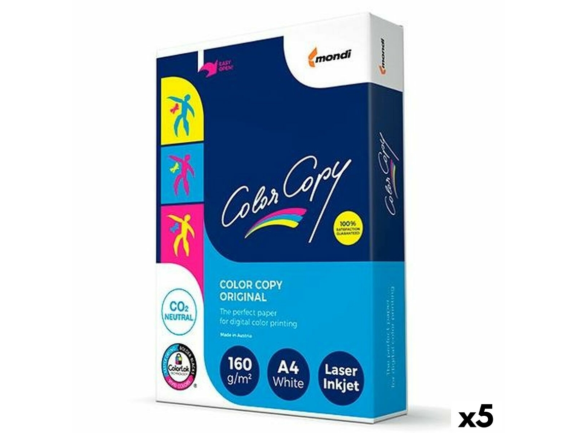Papel para Imprimir COLOR COPY Branco A4 (5 Unidades)