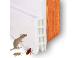 Fita De Vedação Para Porta 39 Polegadas, Autoadesiva, Resistente Às Intempéries, Com Vedação De Puxar Slowmoose