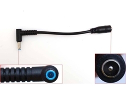 Cabo Adaptador Jack 5.5X2.1mm (Fêmea) a 4.5X3.0mm (Macho) para HP UltraBook