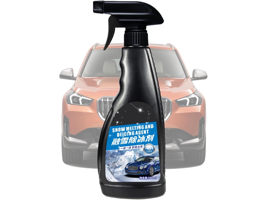 Desembaçador de para-brisa de carro 500ml, longa duração, multiuso