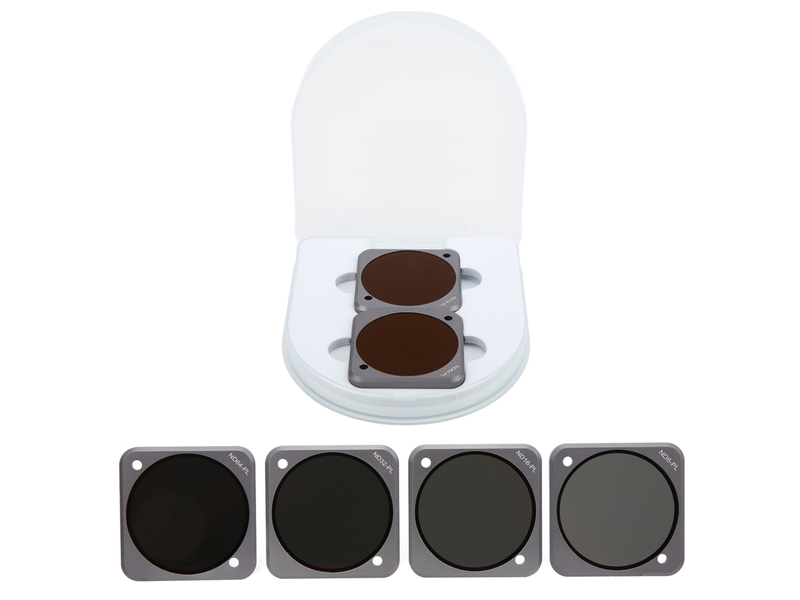 Filtro Ndpl 4 En 1 Nd8‑pl Nd16‑pl Nd32‑pl Nd64‑pl Para Cámara Dji Action 2