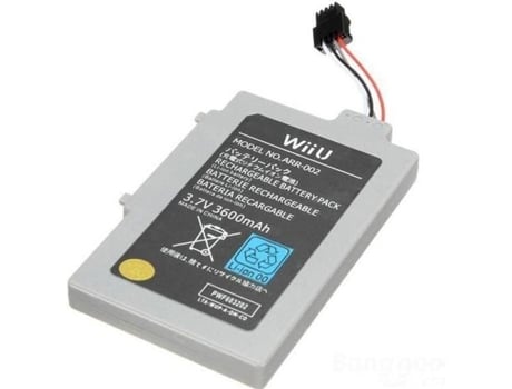 Bateria para Gamepad Nintendo Wii U 3600 Mah Wup-012 Chave de Fenda Tri Wing Straße Game STRASSE GAME