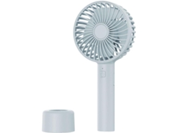 Ventilador de Mesa Portátil Recarregável com Três Velocidades Usb