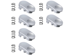 6x Slilver Tool Catch Para V6 Dc25, Dc27, Dc28, Dc31, Dc33, Dc34 Aspirador Peças Reposição - Modelo 911523-03