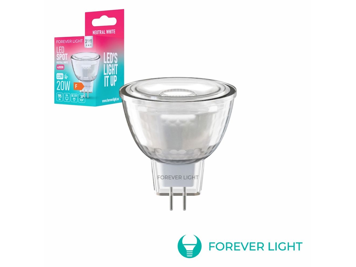 Lâmpada Led G4 Mr11 2.2w 12v 4000k 195lm FOREVER