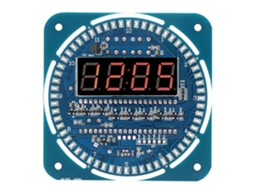 Relógio Eletrônico Diy Laxiscreed Com Display Led Rotativo E Alimentação 5v