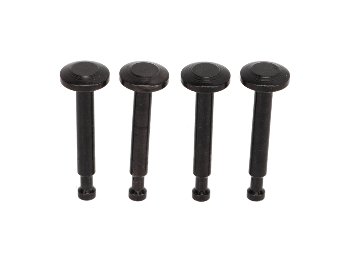 Kit De Pinos De Amortecedor De Aço Ajuste Firme Para Carro Rc Arrma 1/7 1/8 Preto 4pcs