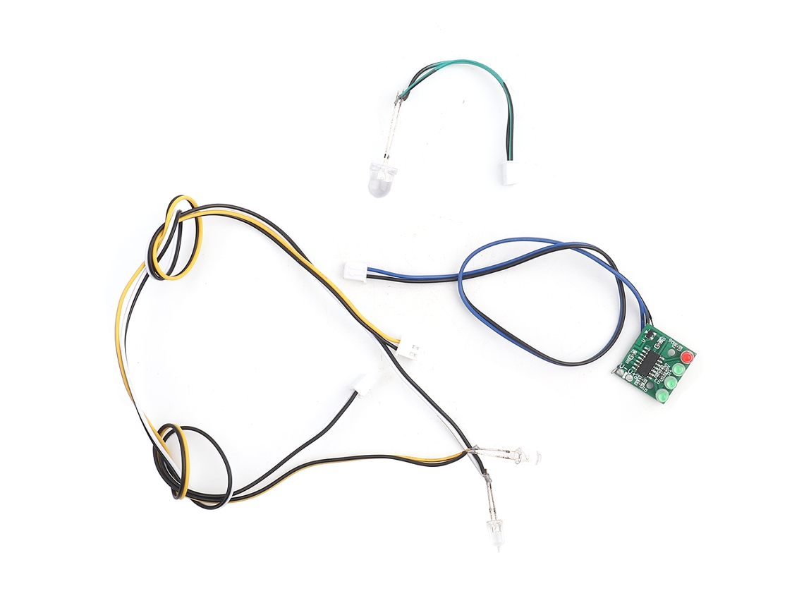 Mali conjunto de Luzes Led e Acessório de Chave para Barco Rc Flytec 2011 5 Peças de Reposição