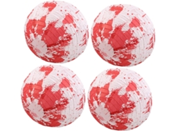 Conjunto de 4 Lanternas de Papel Ensanguentadas para o Halloween, Decoração Assustadora para Pendurar. SFUSHOS