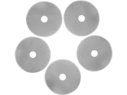 Lâminas De Substituição Para Cortador Rotativo 45 Mm, Pacote Com 5