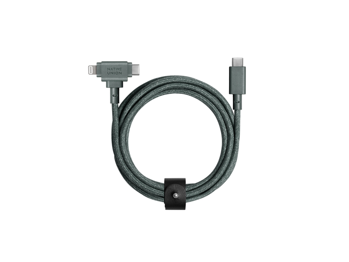 Native Union Cable Duo Usb-c Usb Type C Para Lightning 1,5m Para Telefone