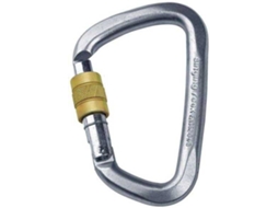 Mosquetão De Escalada SINGING ROCK D Steel Connector Screw (Dourado - Tamanho Único)