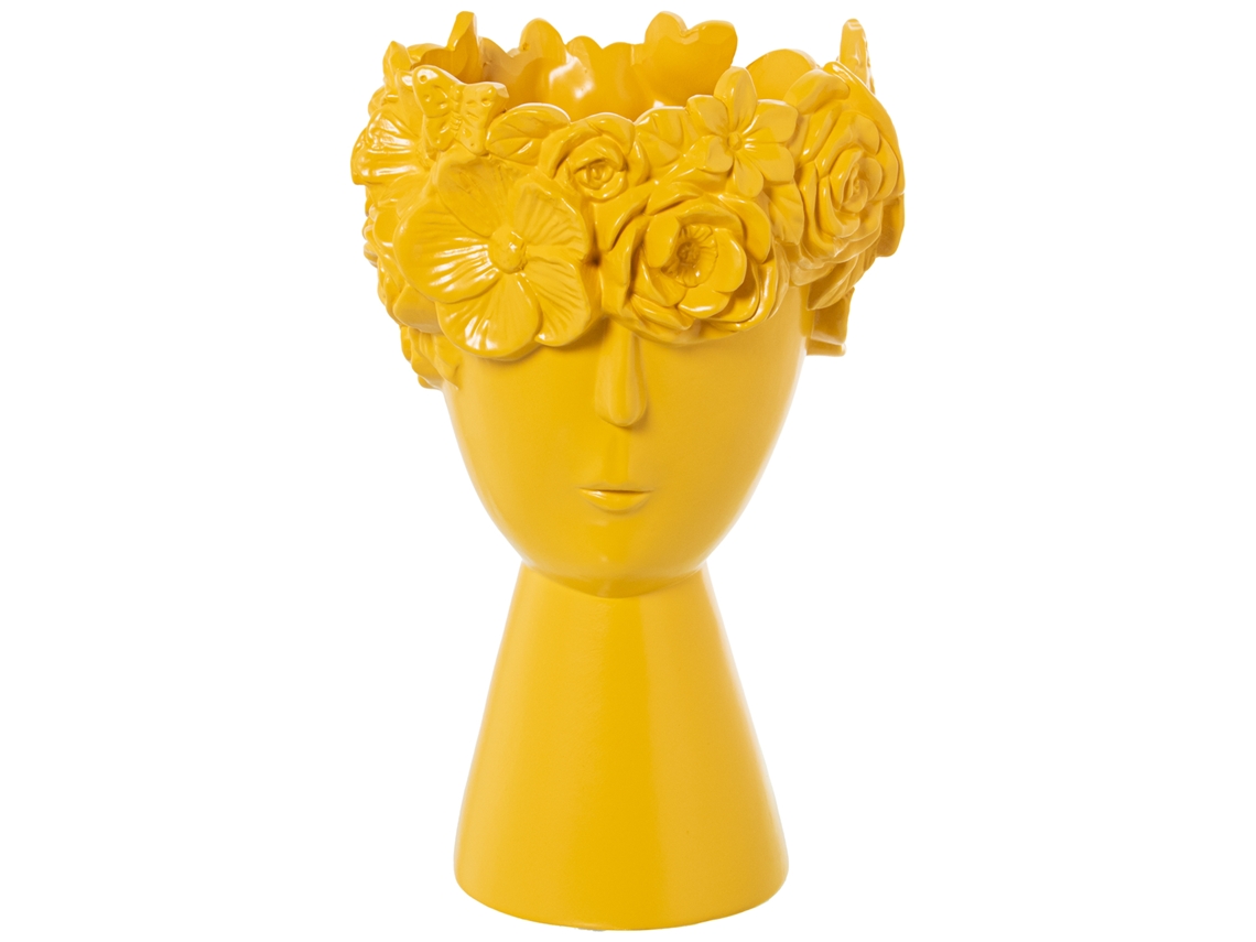 Vaso Amarelo Fosco