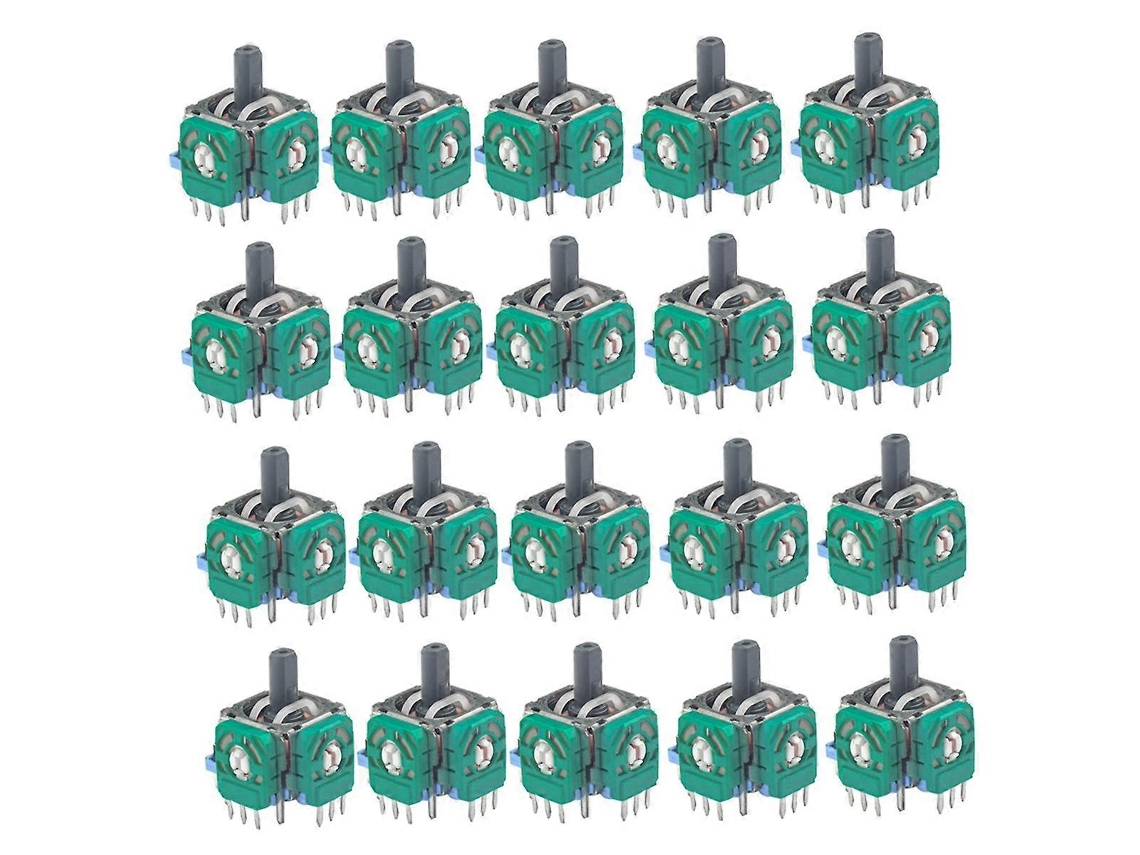 20 Unidades De Joystick Analógico 3d Para Controle De Jogos Nintendo Switch Pro Hengjian