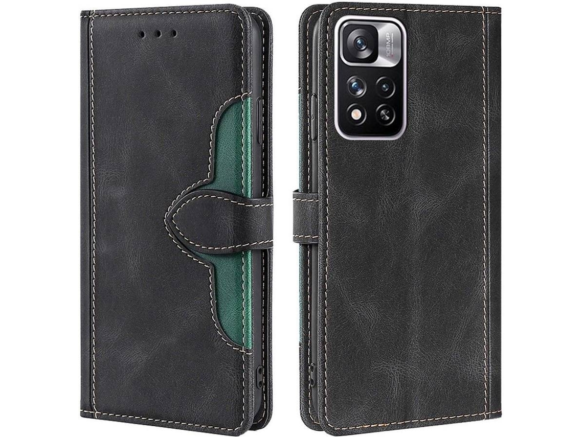 Capa Xiaomi Redmi Note 11 Pro HFS-HOUSE Bicolor (Preto)