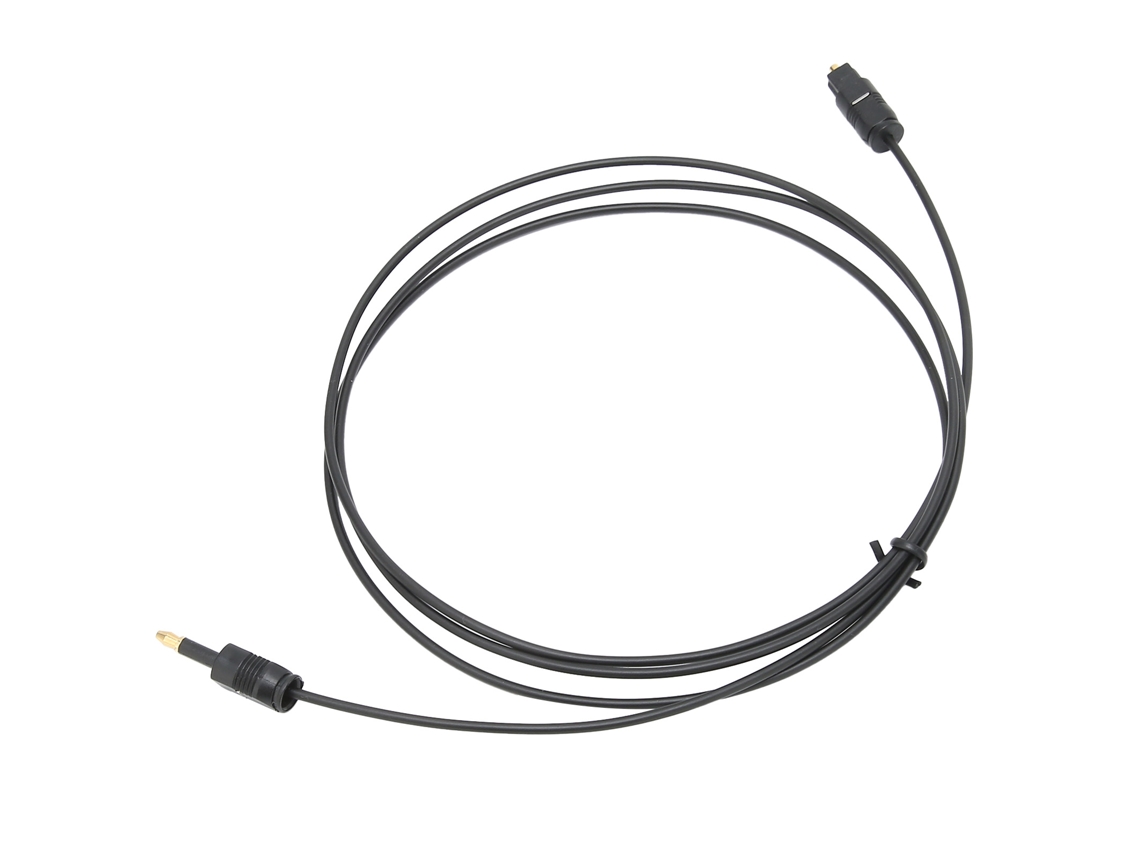 Cabo Óptico De Áudio Toslink Para 3.5mm 1.5m