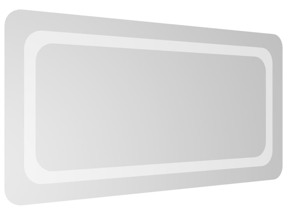 Led Bathroom Mirror, Led Bathroom Mirrors Vidaxl Transparente Vidro (40 X 80 Cm)
