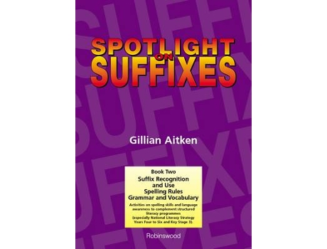 Livro spotlight on suffixes book 2 de gillian aitken (inglês)
