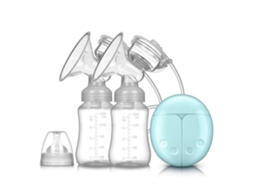Extrator De Leite Elétrico De Silicone Verde Para Bebês*