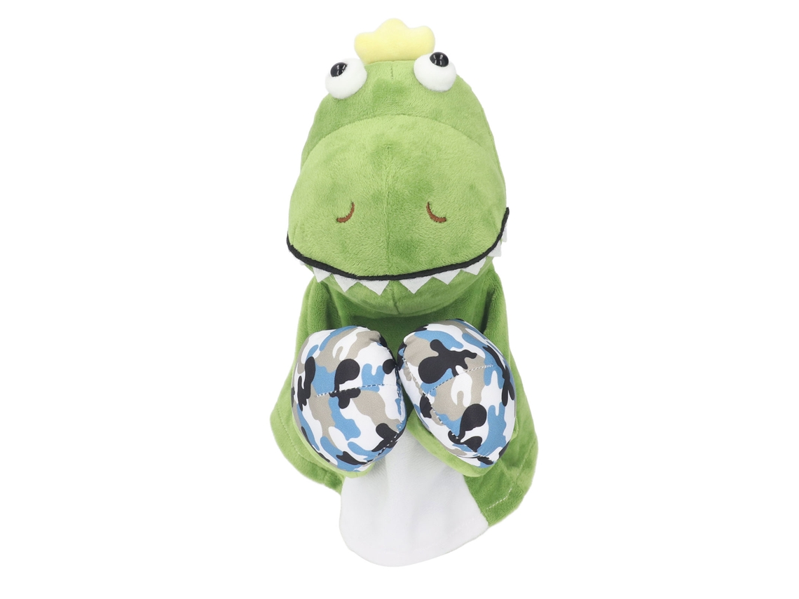 Boneco de pelúcia interativo de boxeador para crianças, com som.