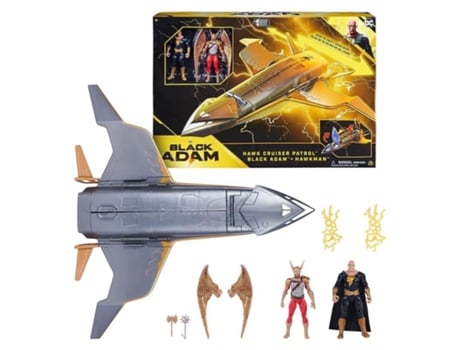 Nave Espacial Hawk Cruiser Patrol Figuras Acción Black Adam Y Hawkman P23