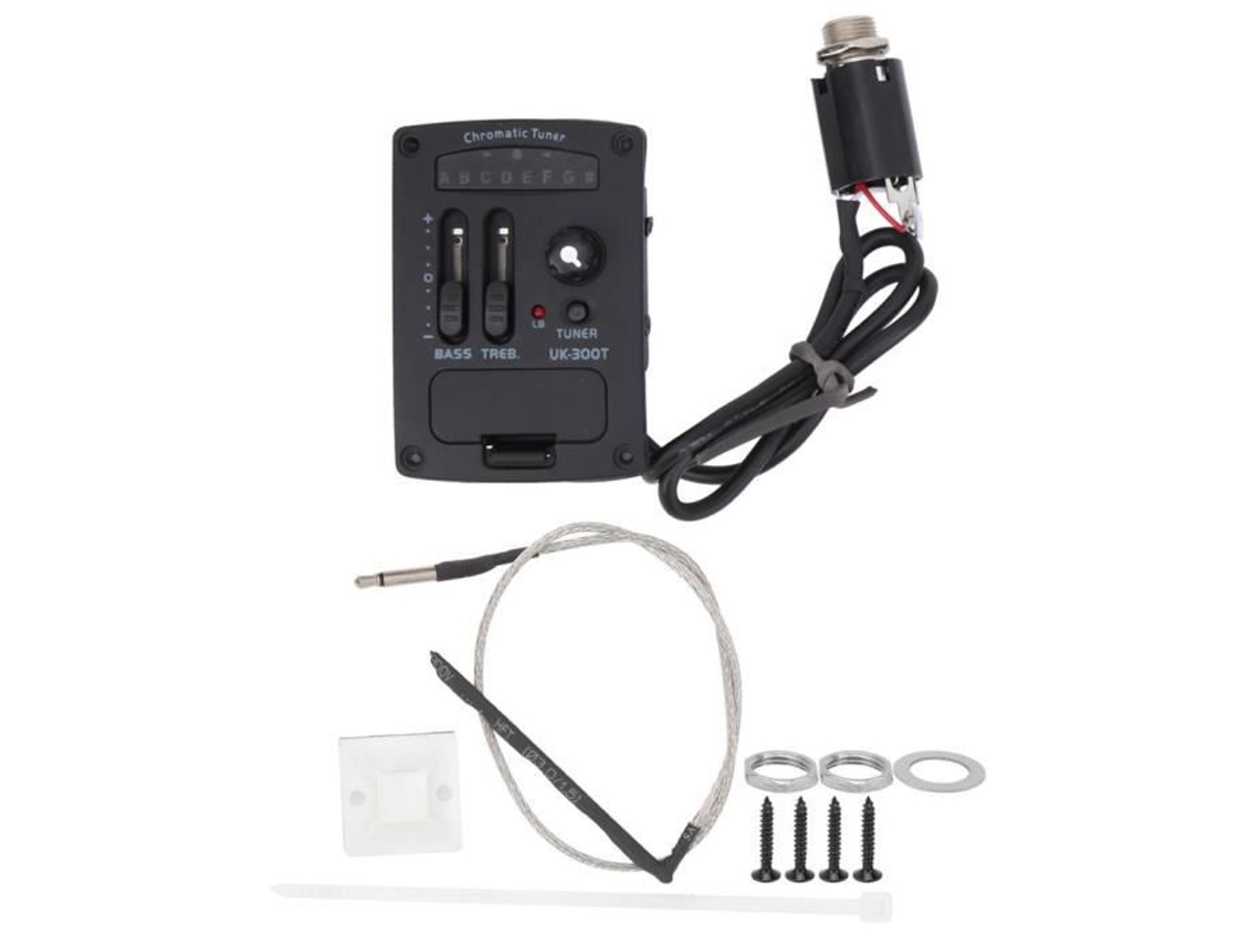 Pickup Equalizer Ukulele Pickup Eq 2 Band Equalizer Ukulele Amplifier Tuner Instrument Accessories