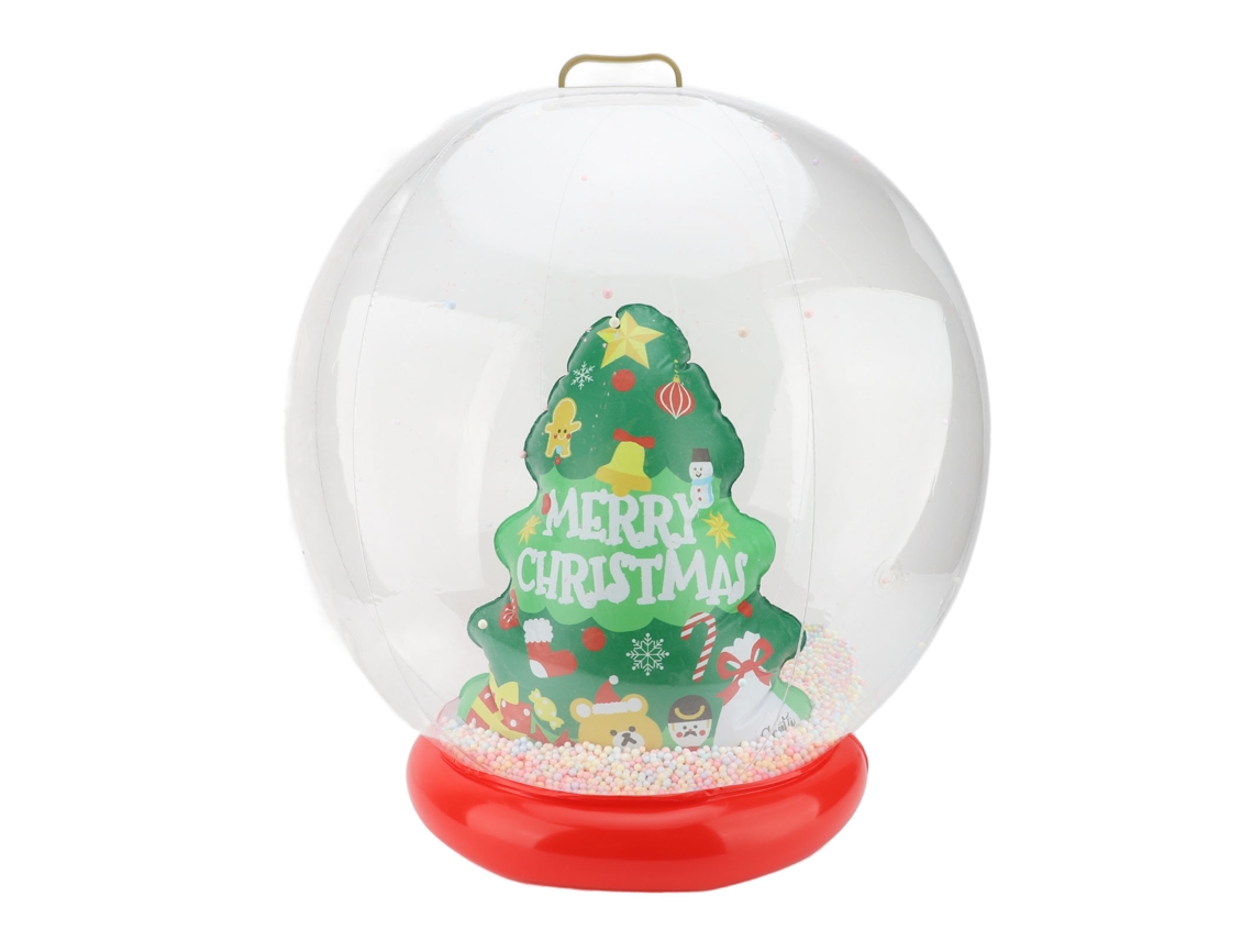 Bola Inflável de Natal com Led 60cm | S/MARCA