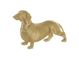 Figura Decorativa Home Esprit Dourado Cão