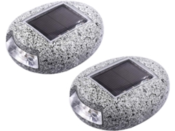 Luzes Solares de Pedra para Jardim Luzes de Pedra de Pedra Led Luz Solar À Prova D'Água para Pátio Lâmpada de Gramado para Pátio Calçada para Carros