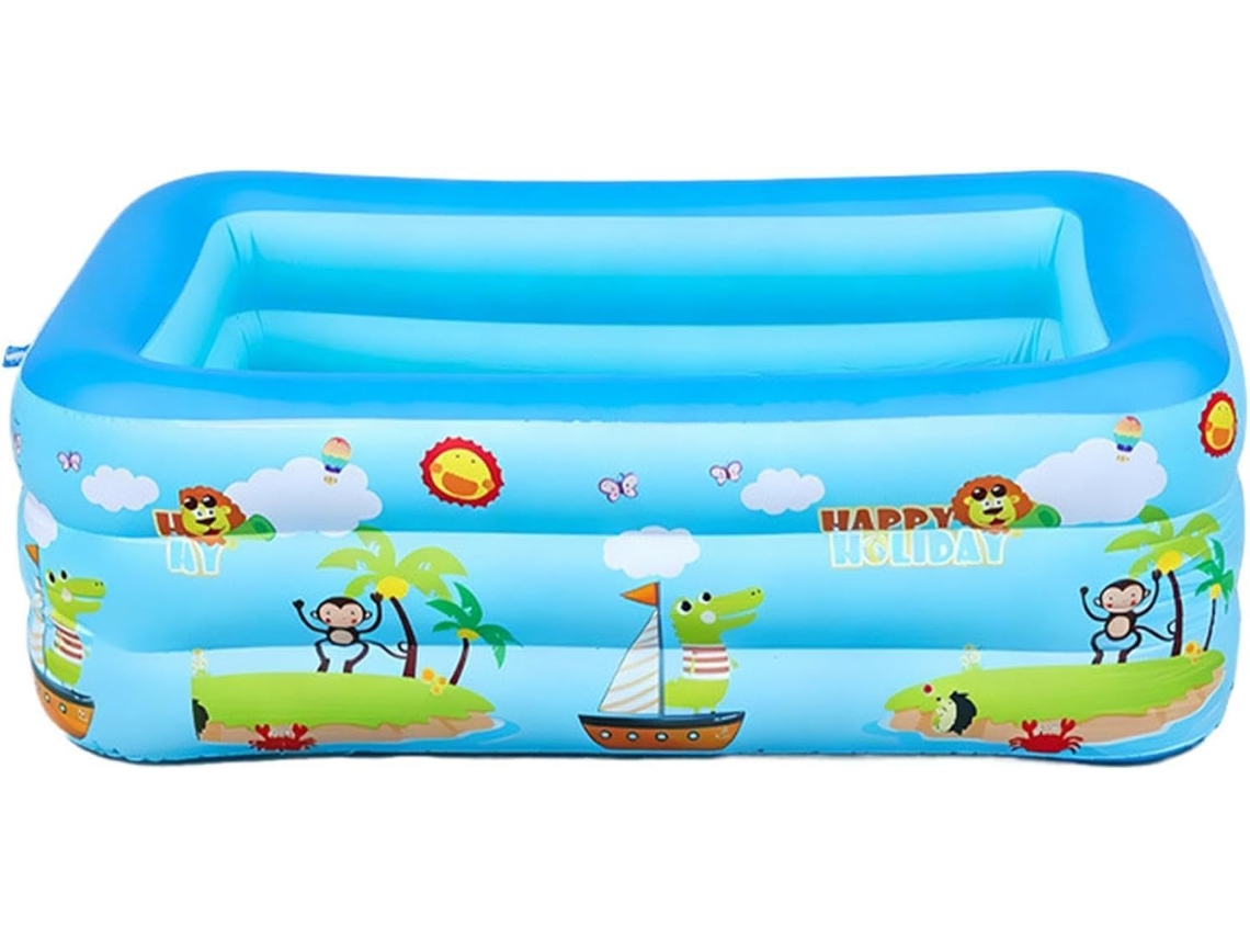 Piscina Inflável Infantil resistente a raios UV grande, portátil e dobrável CHABERLU