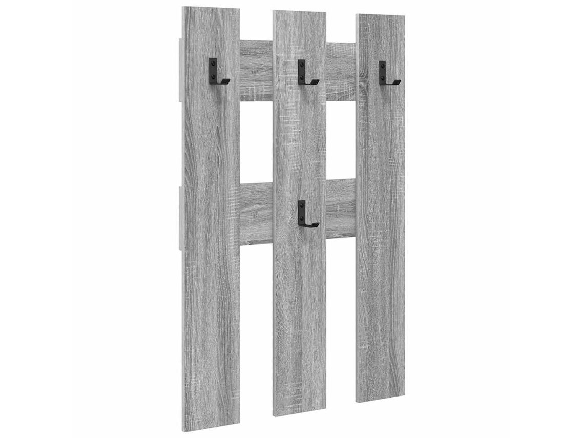 Cabideiro de Parede Cinza Sonoma 65 X 3 X 100 Cm MAISON EXCLUSIVE
