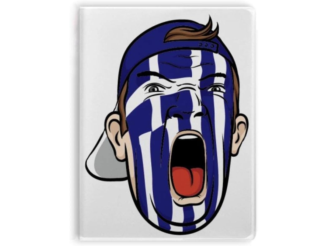 Carnet De Notas Com Sopa De Cobertura Motif Drapeau De La Grèce