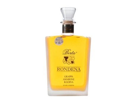 Aguardente Grappa BERTA Amarone Ròndena Grappa Piemontese Reserva (0.7 L - 1 Unidade)