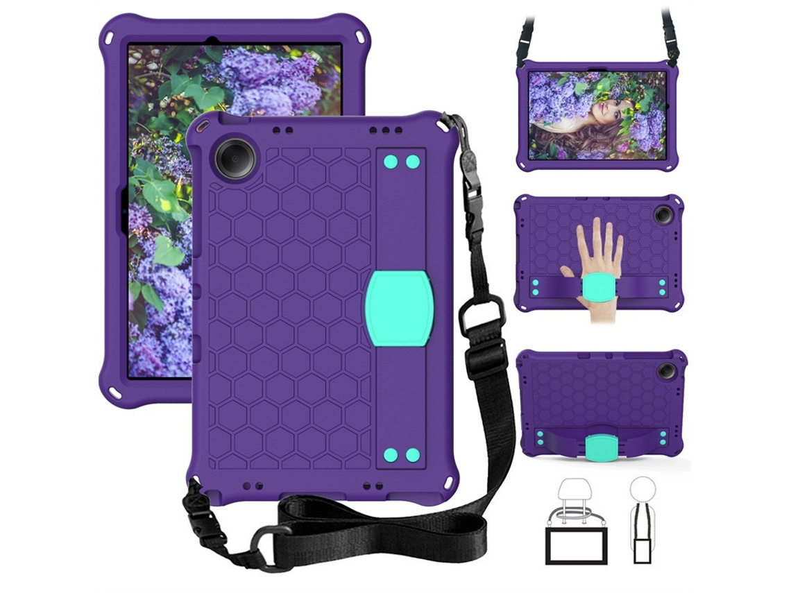 Elysve Capa Telemóvel Para Samsung Tab A9 Plus, 11 Polegadas, Roxo