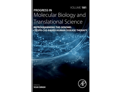 Livro reprogramming the genome: crispr-cas-based human disease therapy de volume editor vijai singh (inglês)