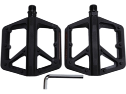 Pedais de bicicleta com pinos de nylon antiderrapantes, Rolamentos