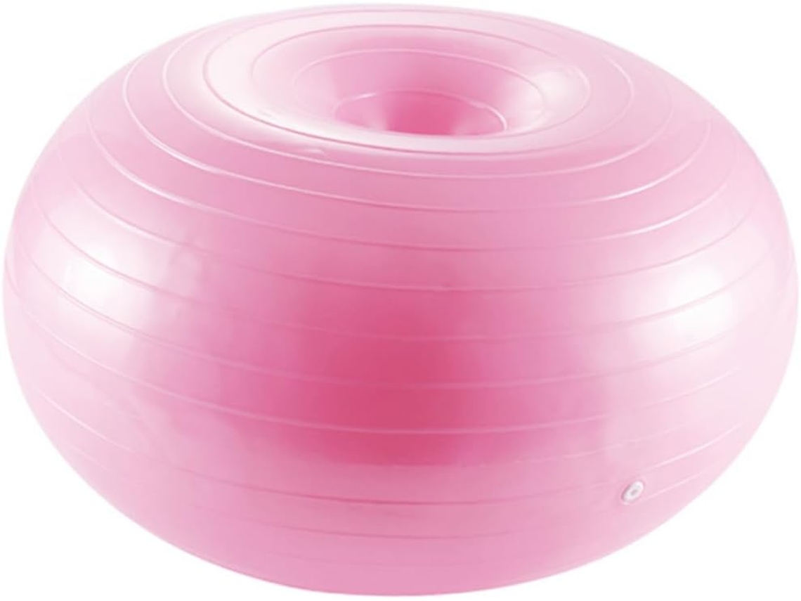 Bola de Ioga Inflável BESPORTBLE em Formato Donut para Exercícios de Equilíbrio em Casa | S/MARCA