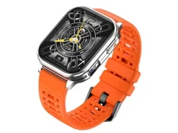 Smartwatch P60 Com Câmera Bluetooth Chamada Música E Modo Fitness Laranja