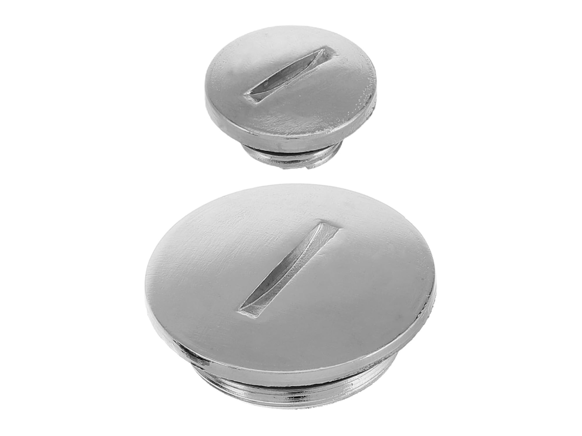 Motor Lateral Tampa na Liga Prata para Motocicletas e Quadriciclos.